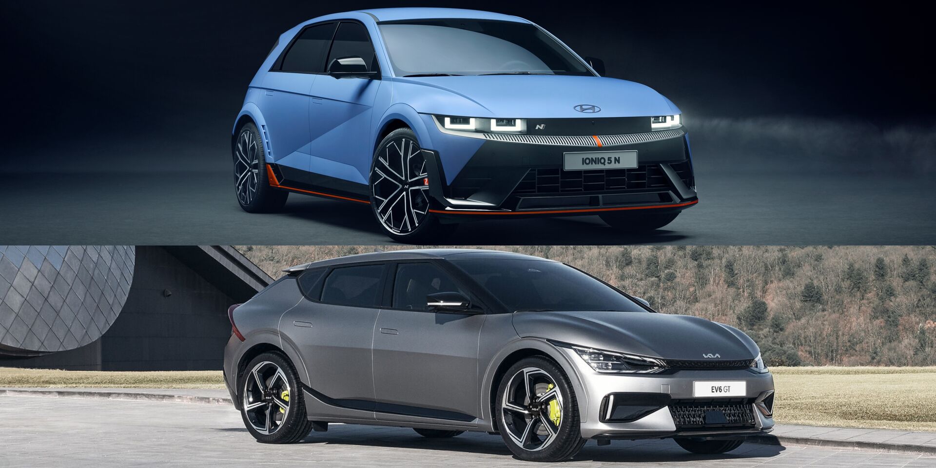 Hyundai Ioniq 5 N Vs Ev6 Gt